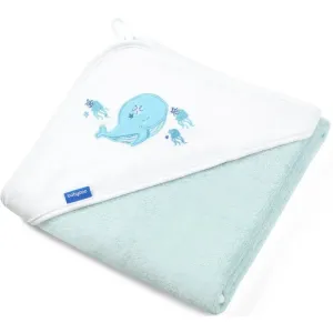 BabyOno Take Care Bamboo Towel towel with hood Blue 85x85 cm