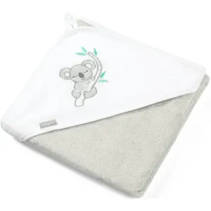 BabyOno Take Care Bamboo Towel towel with hood Gray 85x85 cm
