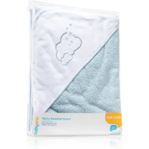 BabyOno Towel Terrycloth towel with hood Blue 100x100 cm