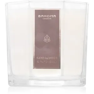 Bahoma London Octagon Collection Sandalwood & Patchouli scented candle 180 g