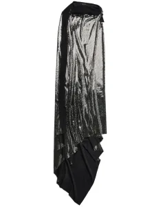 BALENCIAGA - Metallic Effect Midi Dress #1698928