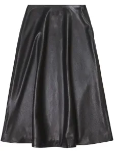 BALENCIAGA - Leather Midi Skirt #1638225