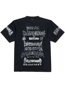 BALENCIAGA - Diy Metal Cotton T-shirt #1802863