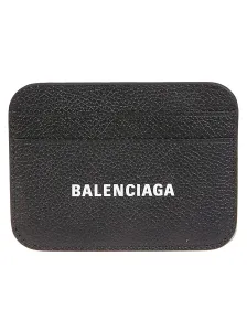 BALENCIAGA - Cash Leather Credit Card Case #1829192