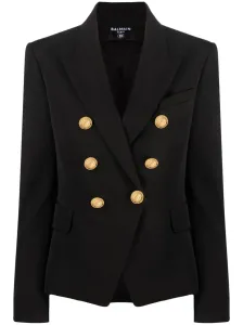 BALMAIN - Double-breasted Wool Jacket