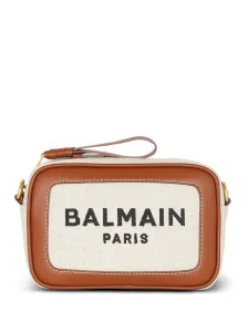 BALMAIN - B-army Canvas Crossbody Bag