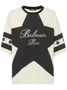 BALMAIN - Logo Cotton T-shirt