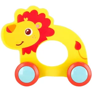 Bam-Bam Toy on Wheels squeaky toy 18m+ Lion 1 pc