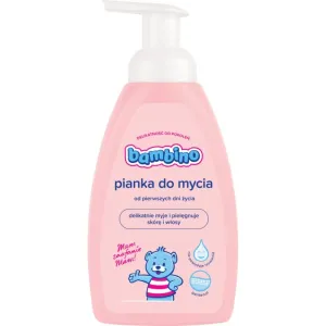 Bambino Baby Wash Foam bath foam for body and hair for children from birth 500 ml #288671