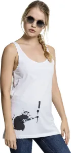 Banksy T-Shirt Painter Rat L White