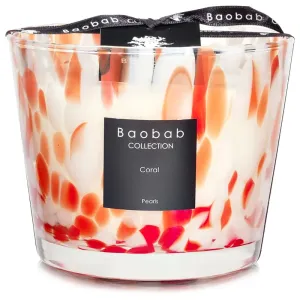 Baobab Collection Pearls Coral scented candle 10 cm