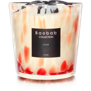 Baobab Collection Pearls Coral scented candle 8 cm