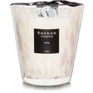Baobab Collection Pearls White scented candle 16 cm