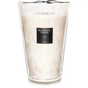 Baobab Collection Pearls White scented candle 35 cm