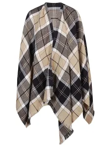 BARBOUR - Poncho With Tartan Pattern #1775872
