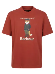 BARBOUR X MAISON KITSUNE' - Beaufort Fox Cotton T-shirt #1704079