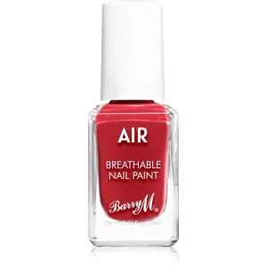 Barry M Air Breathable nail polish shade Scarlet 10 ml