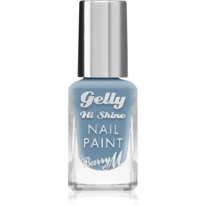 Barry M Gelly Hi Shine nail polish shade Bluebell 10 ml