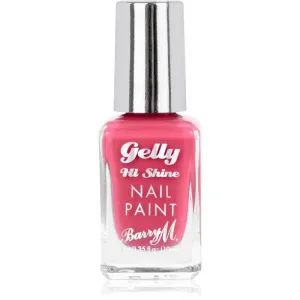 Barry M Gelly Hi Shine nail polish shade Wild Fig 10 ml