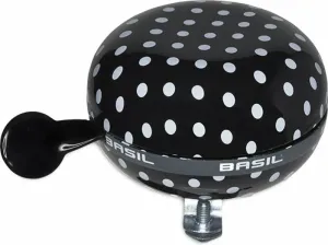 Basil Polkadot Black/White Bicycle Bell