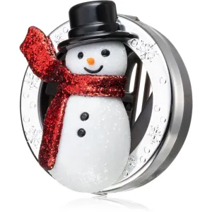 Bath & Body Works Glitter Snowman car air freshener holder without refill 1 pc