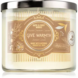 Bath & Body Works Marble Chocolate Cupcake scented candle 411 g