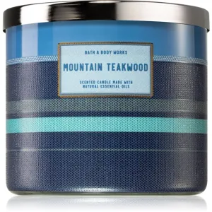 Bath & Body Works Mountain Teakwood scented candle I. 411 g