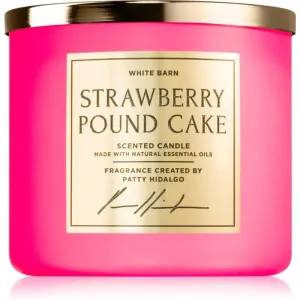 Bath & Body Works Strawberry Pound Cake scented candle 411 g