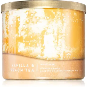 Bath & Body Works Vanilla & Peach Tea scented candle 411 pc