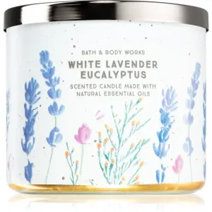 Bath & Body Works White Lavender Eucalyptus scented candle With Essential Oils 411 g
