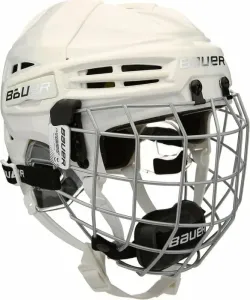 Bauer RE-AKT 100 Helmet Combo YTH White YTH Hockey Helmet