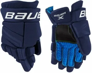 Bauer S21 X JR 11 Navy Hockey Gloves