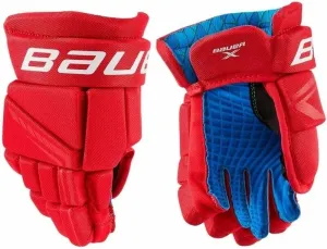 Bauer S21 X YTH 8 Red Hockey Gloves