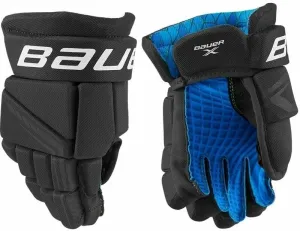 Bauer S21 X YTH 9 Black/White Hockey Gloves
