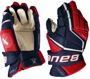 Bauer S22 Vapor 3X Pro Glove SR 14 Navy/Red/White Hockey Gloves