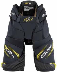 Bauer Hockey Pants S21 Supreme ACP Elite JR Black/White/Yellow L