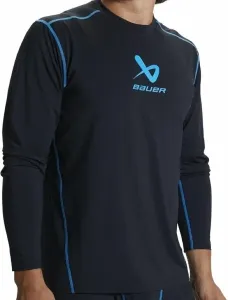 Bauer S22 Basics Long Sleeve Base Layer Top YTH YTH Hockey Undergarment & Pyjamas #152698