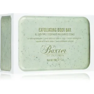 Baxter of California Exfoliating Body Bar Cedarwood & Oakmoss Essence exfoliating soap for men 198 g