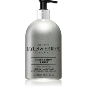 Baylis & Harding Elements Fresh Lemon & Mint liquid hand soap 500 ml