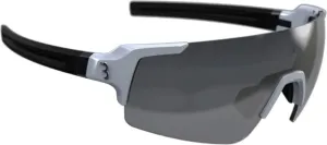 BBB FullView Shiny White Cycling Glasses
