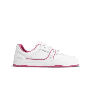 Barefoot Sneakers Barebarics Arise - White & Raspberry Pink 36