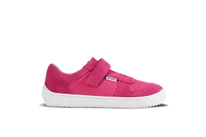 Be Lenka Kids barefoot sneakers Joy - Dark Pink & White 25