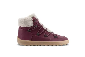 Winter Barefoot Boots Be Lenka Bliss - Burgundy Red 37