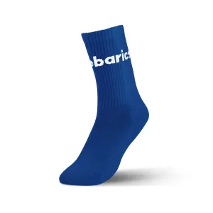 Barebarics - Barefoot Socks - Crew - Cobalt Blue - Big logo 35-38