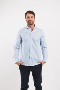 Men’s Shirt Regular Be Lenka Essentials - Blue and White XXL