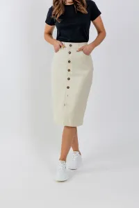 Women's Midi Skirt Be Lenka Essentials - Beige L