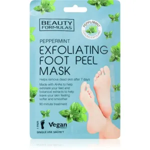 Beauty Formulas Peppermint exfoliating mask for legs 1 pc