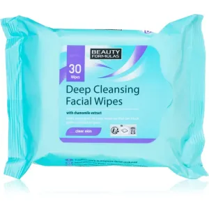 Beauty Formulas Clear Skin Deep Cleansing wet cleansing wipes for oily and problem skin 30 pc