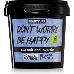 Beauty Jar Don't Worry, Be Happy Relaxing Bath Salt With Lavender Fragrance 150 g