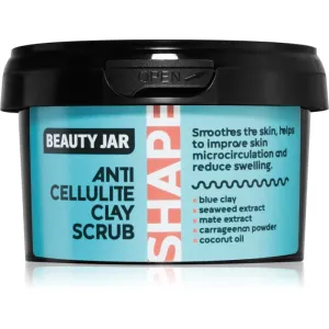 Beauty Jar Shape anti-cellulite body scrub with clay 380 g